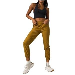PrAna Halle E-Waist Jogger II Womens 8 Antique Bronze ReZion Hiking Pants NWT